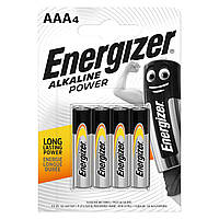 Батарейки Energizer Alkaline Power AAА (LR03) 4 шт