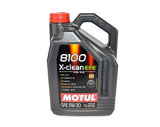 Моторна олива Motul 8100 X-clean EFE 5W-30, 5 л. - ACEA C2, C3