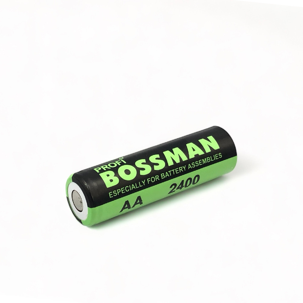 Промисловий Ni-Mh акумулятор AA (HR6) Bossman Profi 2400mAh (1шт.), фото 1