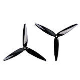 Пропелери Gemfan Flash 7040 FPV дрону, 3 лопаті, 2 пари, полікарбонат, фото 2