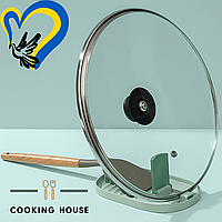 Подставка для ложек и крышек Cooking House hotdeal кухонная, мятного цвета