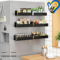 Набор из 6 подвесных магнитных полочек Cooking House hotdeal, магнитные полки для специй