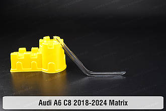 Блок світловода фари Audi A6 C8 Matrix (2018-2024) короткий внутрішній правий