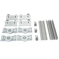 Розсувна система для шаф купе 80 АУ комплект на два двері