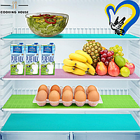 Набор антибактериальных ковриков Ari&Ana daymart для холодильника 45х29 см 16 шт. разноцветные