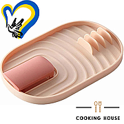 Підставка для ложок та кришок Cooking House daymart кухонна, рожевого кольору