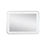 Дзеркало Swan настінне прямокутне, LED touch switch, reverse, 700х500 мм Qtap, фото 2