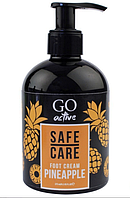 Крем для ног Go Active Safe Care Foot Cream Pineapple, восстанавливающий с экстрактом ананаса, 275 мл