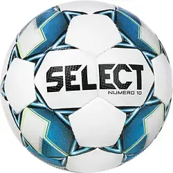 М'яч футбольний Select NUMERO 10 v22 біло-сірий Уні 4