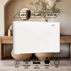 Фанкойл підлогово-стельовий Cooper&Hunter CH-FFC67K2 7,1 кВт, 220 В, площа обігріву до 75 м2