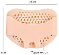 Медичні силіконові чорні подушечки під плюсну. Подушечка чорного кольору під плюсну силікон, фото 10