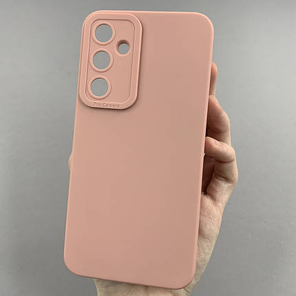 Чохол для Samsung Galaxy S23 FE чохол однотонний із захистом камери на телефон самсунг с23 фе бежевий s2l, фото 1