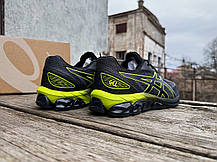 Чоловічі кросівки ASICS Gel-Quantum 180 VII 1201A631-009 Black/Neon lime ОРИГІНАЛ, фото 6