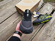 Чоловічі кросівки ASICS Gel-Quantum 180 VII 1201A631-009 Black/Neon lime ОРИГІНАЛ, фото 4