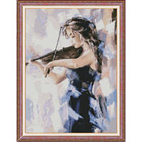 Набір для вишивання хрестиком ТМ Фантазія Скрипачка 200/159