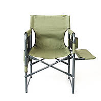 Стілець "Режисер з м'якою полицею Економ" d25 мм (Оксфорд, Хакі)