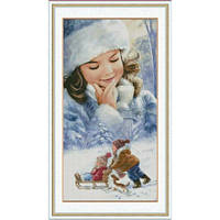 Набір для вишивання хрестиком ТМ Фантазія Снігурочка 200/158