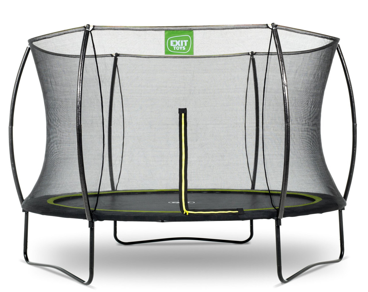 Батут EXIT Silhouette 305 см, с защитной сеткой, джампинга, фитнеса ...