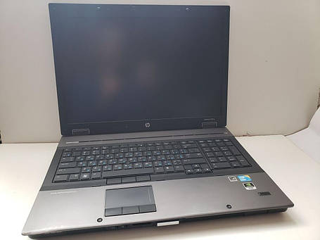 Б/в Ноутбук HP EliteBook 8740w 17" 1680x1050| Core i7-620M| 8 GB RAM| 480 GB SSD| Quadro FX 2800M 1GB| АКБ 0%, фото 1