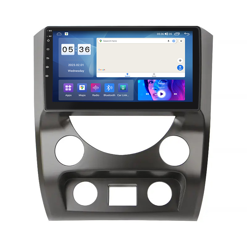 Штатна магнітола 9" Lesko для SsangYong Rexton III 2012-2017 2/32 Gb CarPlay 4G Wi-Fi GPS Prime Санг Йонг