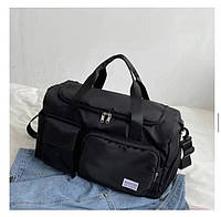 Дорожная спортивная сумка, сумка для багажа СІРА