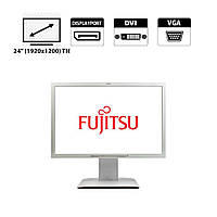 Монітор Fujitsu B24w-6 / 24" (1920x1200) TN / USB 2.0, DVI, DisplayPort, VGA, Audio / Вбудовані колонки