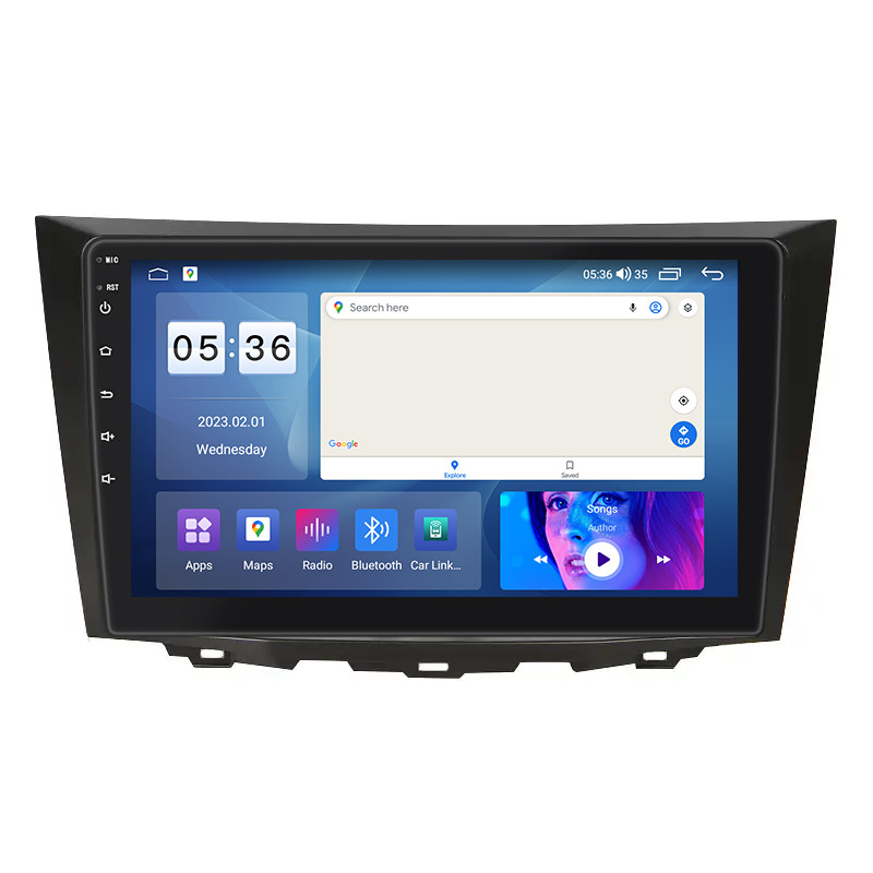 Штатна магнітола 9" Lesko для Suzuki Kizashi 2009-2014 2/32Gb CarPlay 4G Wi-Fi GPS Prime Сузуки 5 шт.