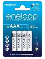 Батарейки акумулятори Panasonic Eneloop AAA (LR03) 800 mah 4 шт