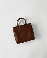 РУДА - велика каркасна якісна сумка в стилі "Tote Bag" на блискавці (Луцьк, 776)