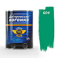 604 емаль Бирюзовая ПФ-133 Днепровская Вагонка 0,9л