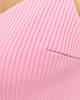 Сорочка жіноча рубчик Світло-рожевий, фото 4