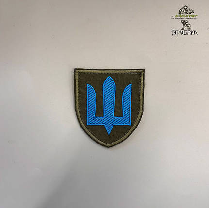 Шеврон тризуб "Механізовані війська" (на липучці), фото 1