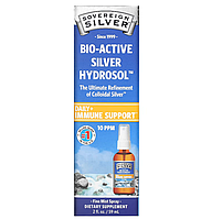 Sovereign Silver, Bio-Active Silver Hydrosol, мелкодисперсный аэрозоль, 59 мл