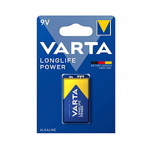 Батарейка Крона (6LP3146) Varta Longlife Power Alkaline (9v)