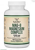 Double wood Magnesium Complex (MAG-8) ,комплекс магнезия, 180 капсул