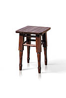 Табурет обідній дерев'яний нога точена бук горіх (Мікс-Мебель ТМ)