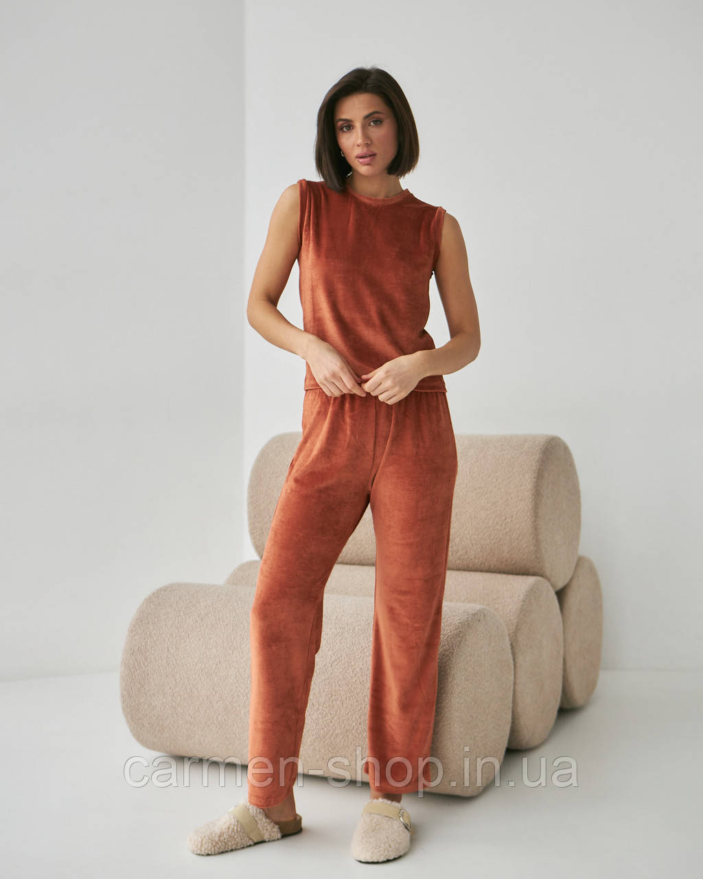 Домашній костюм майка + штани 0279/280 Barwa Garments, фото 1