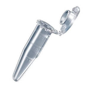 Центрифужна мікропробірка на 1,5 мл, з градуюванням, ПП, з пробкою, 500шт/пак