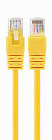 Патч корд Cablexpert PP12-2M/Y, UTP, категория. 5E, литой, 50u" штекер с фиксатором, 2 м, желтый