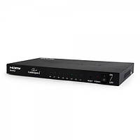 Розгалужувач HDMI сигналу Cablexpert DSP-8PH4-03, на 8 порти HDMI v. 1.4b