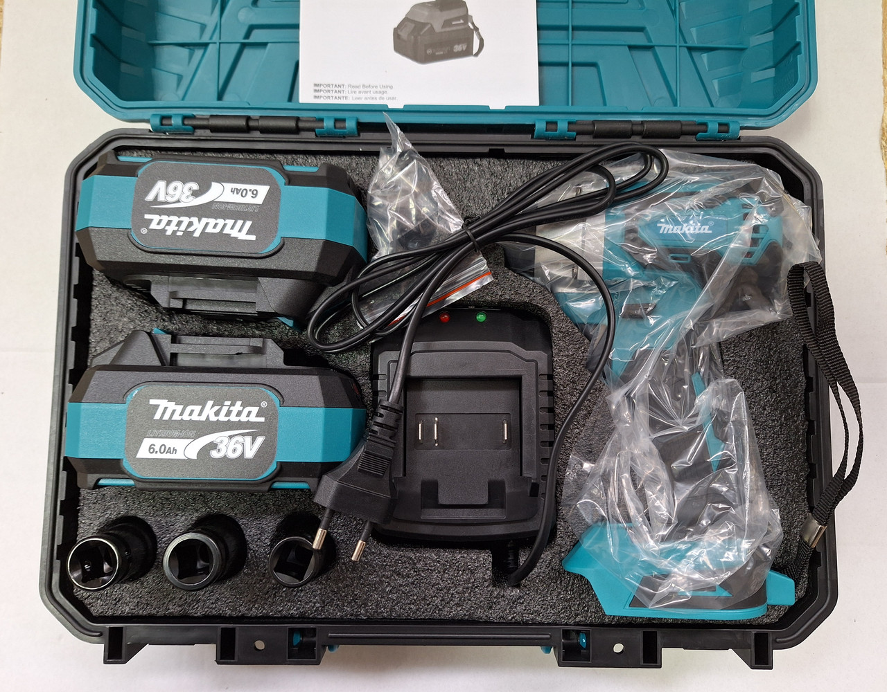 Гайковерт аккумуляторный Makita DTW285RFE Аккумуляторный Гайковерт ...