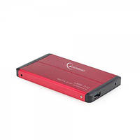 Зовнішня кишеня Gembird EE2-U3S-2-R для 2.5 SATA дисків, USB 3.0, червоний