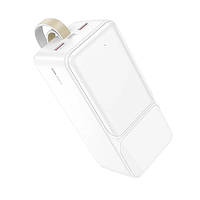 Power bank Borofone BJ33D PD30W+QC3.0 (22.5W) 50000 mAh с быстрой зарядкой повербанк 2хUSB White