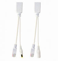 Набір пасивних UTP PoE кабелів Cablexpert PP12-POE-0.15M-W