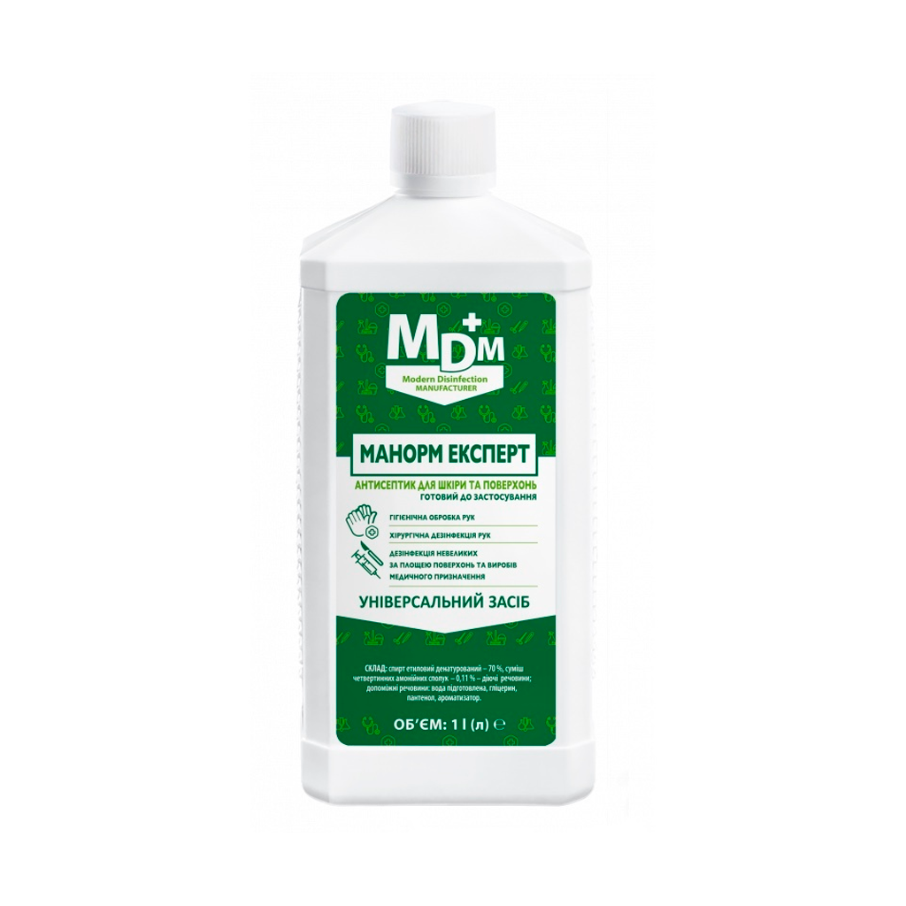 Засіб дезінфікуючий Манорм-Експерт без дозатора, 1 л (Manorm 1000 ml)