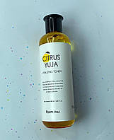 Тонер для обличчя з екстрактом юдзу — FarmStay Citrus Yuja Vitalizing Toner, 280 мл
