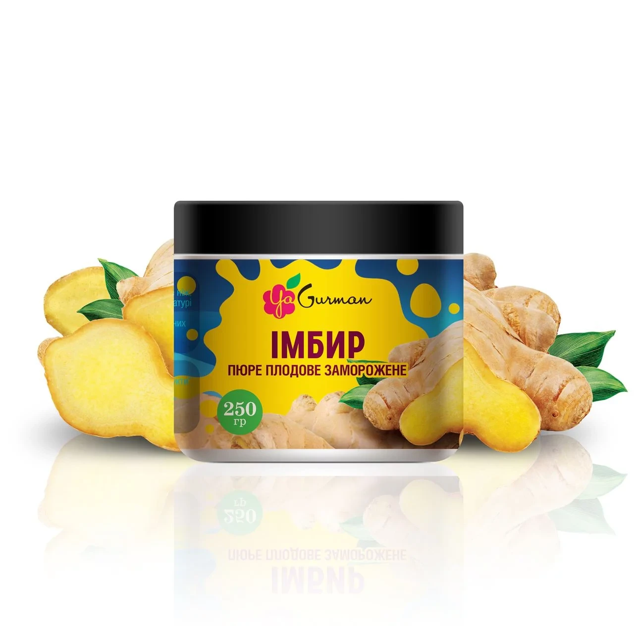 Пюре заморожене імбиря 250г, фото 1