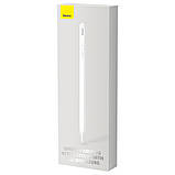 Стилус Baseus Smooth Writing with LED Indicators (Active Version) (SXBC000202) White, фото 7