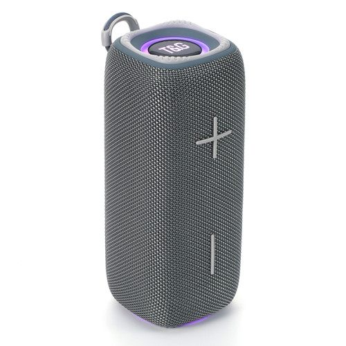 Bluetooth-колонка TG654 з RGB ПІДСВІТКОЮ, speakerphone, радіо, grey