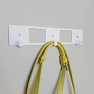 Металева настінна вішалка Kanto (біла), фото 8